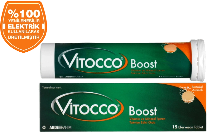 Vitocco Boost B Vitamin Kompleksi Efervesan 15 Tablet 